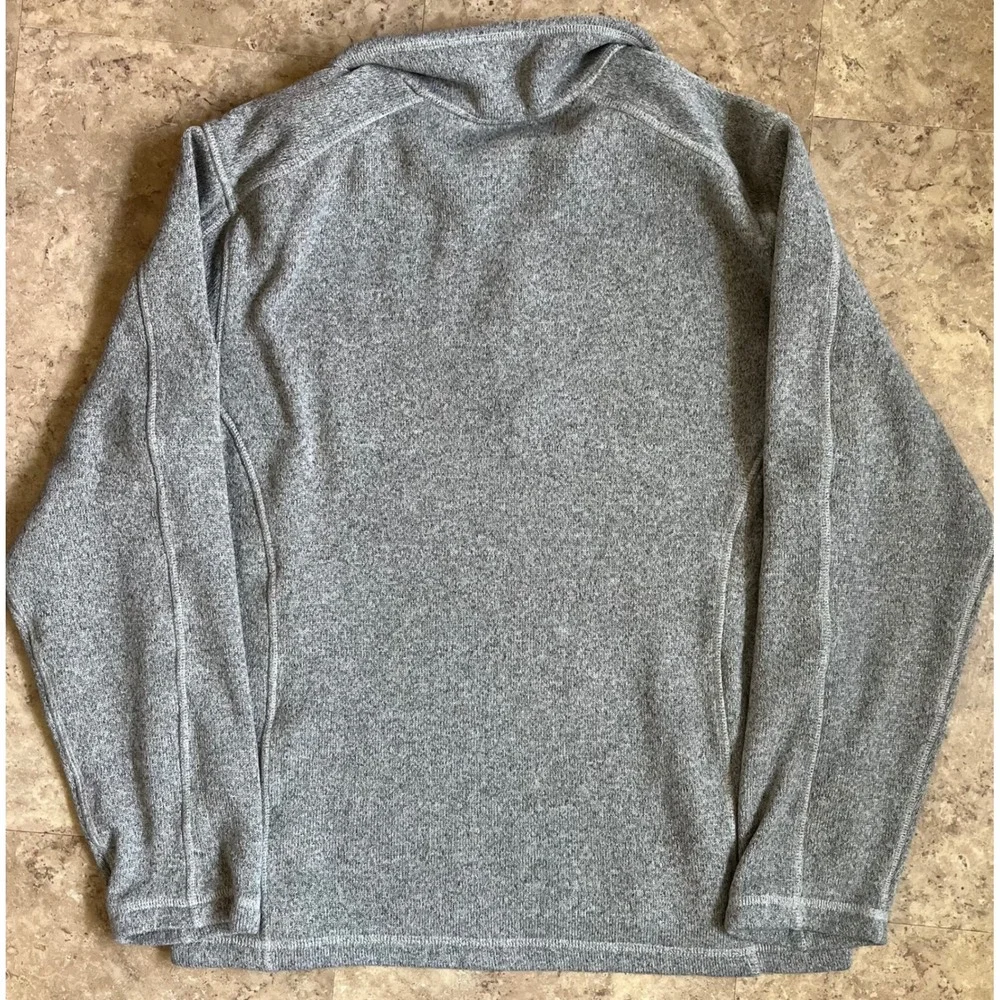 The‎ North Face Gordon Lyons 1/4 Zip Fleece Pullover Mens Medium Heather Grey
